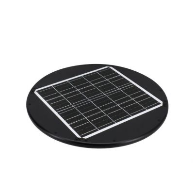 Solarna oprawa lampa parkowa LED SOLUM 20W 2200lm 3000-4000K IP65 czarny BEMKO (C83-SOM-020BL-CCT)